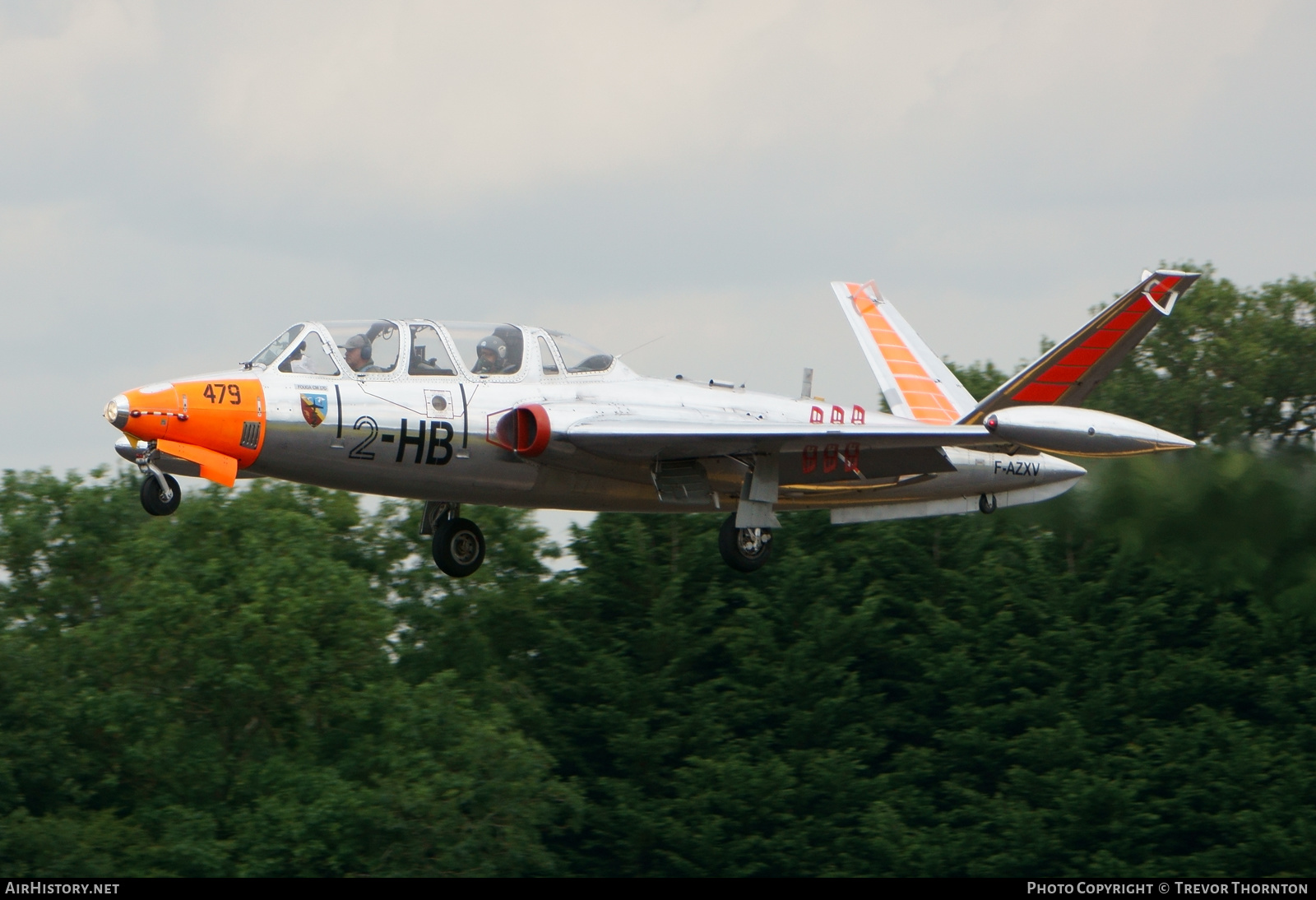 Aircraft Photo of F-AZXV / 479 | Fouga CM-170 Magister | France - Air Force | AirHistory.net #288817