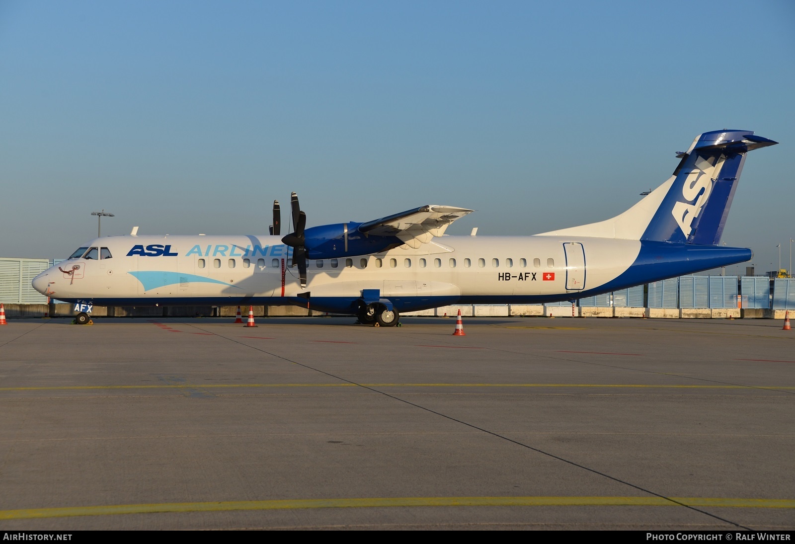 Aircraft Photo of HB-AFX | ATR ATR-72-202/F | ASL Airlines | AirHistory.net #288851