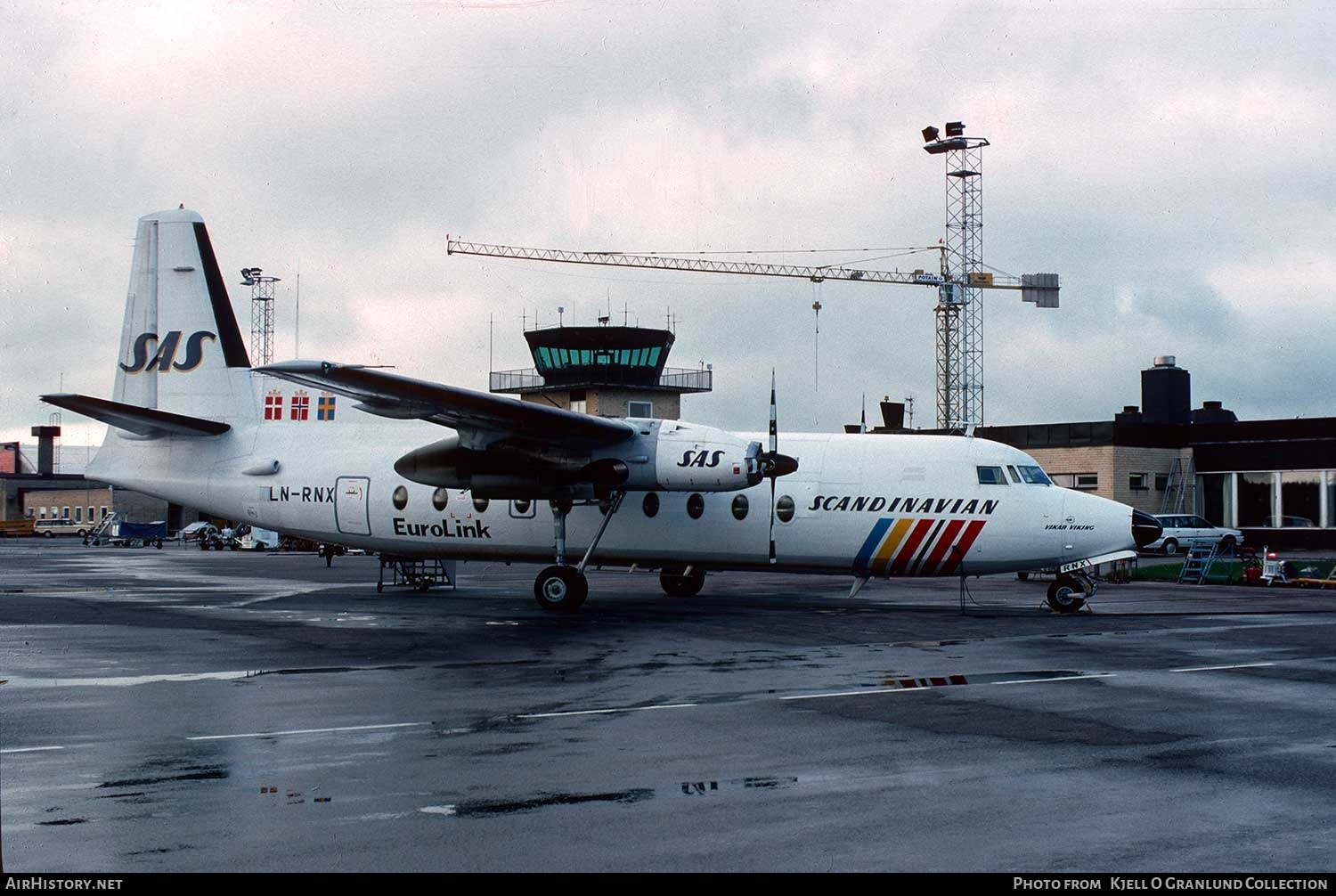 Aircraft Photo of LN-RNX | Fokker F27-600 Friendship | Scandinavian Commuter - Eurolink | AirHistory.net #288852
