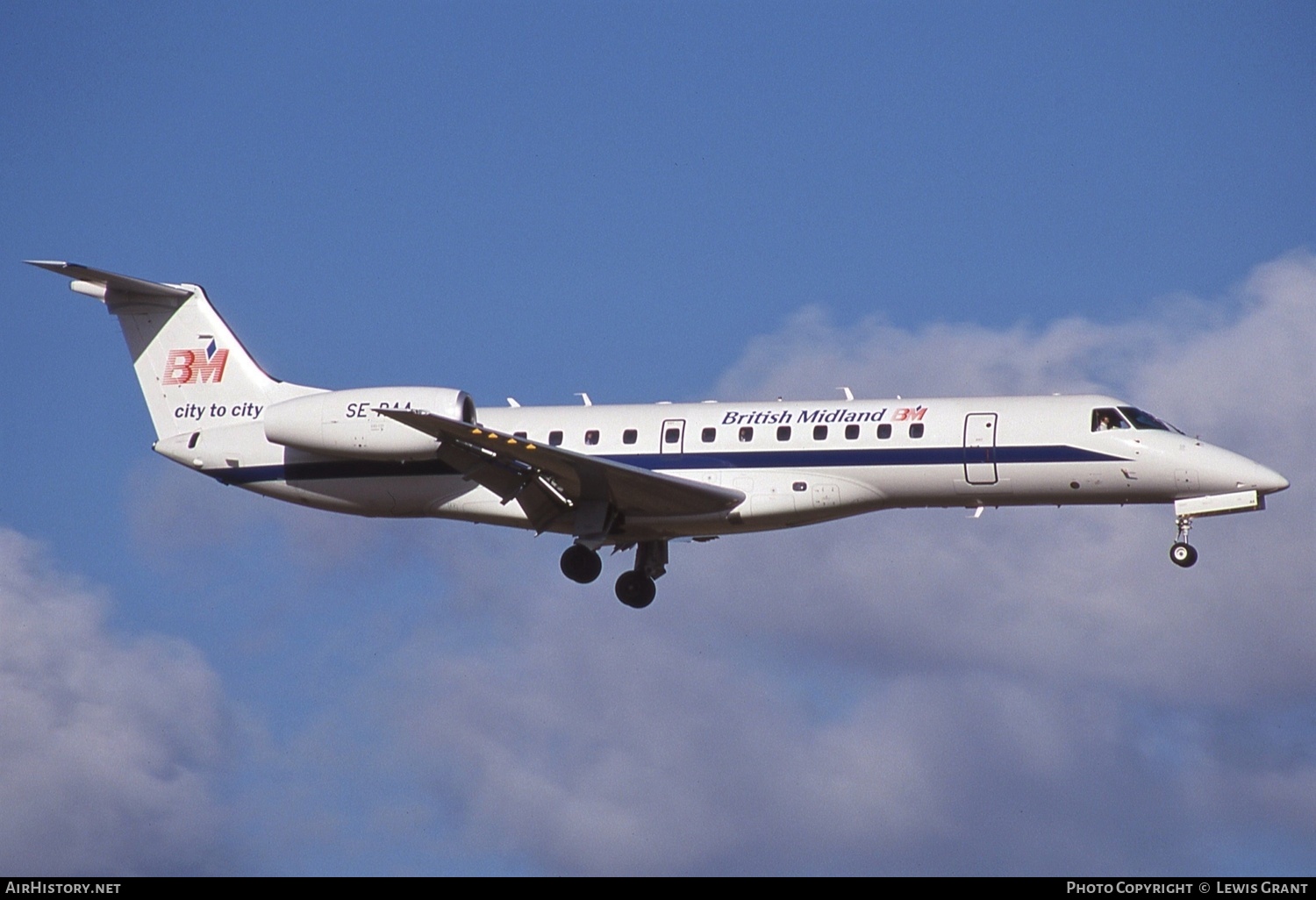 Aircraft Photo of SE-RAA | Embraer ERJ-135ER (EMB-135ER) | British Midland Airways - BMA | AirHistory.net #288856