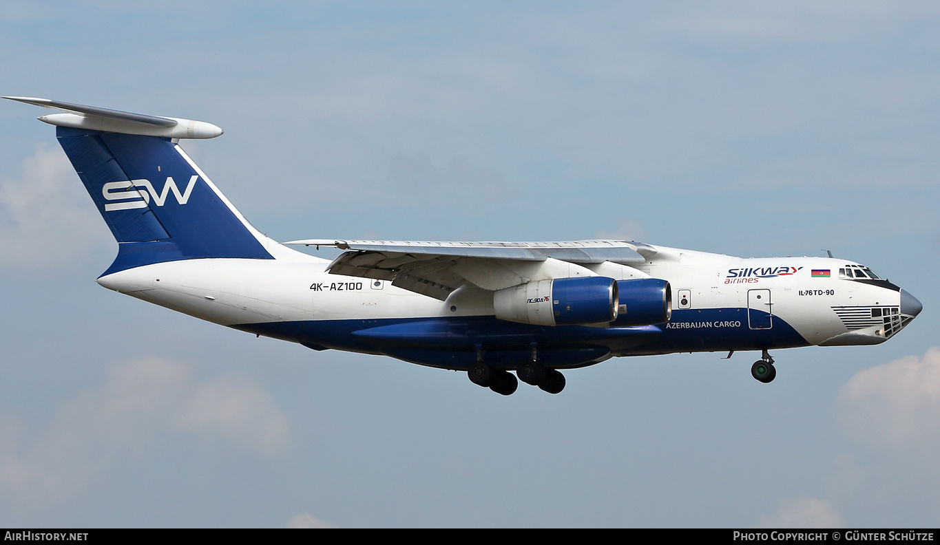 Aircraft Photo of 4K-AZ100 | Ilyushin Il-76TD-90VD | Silk Way Airlines | AirHistory.net #288864