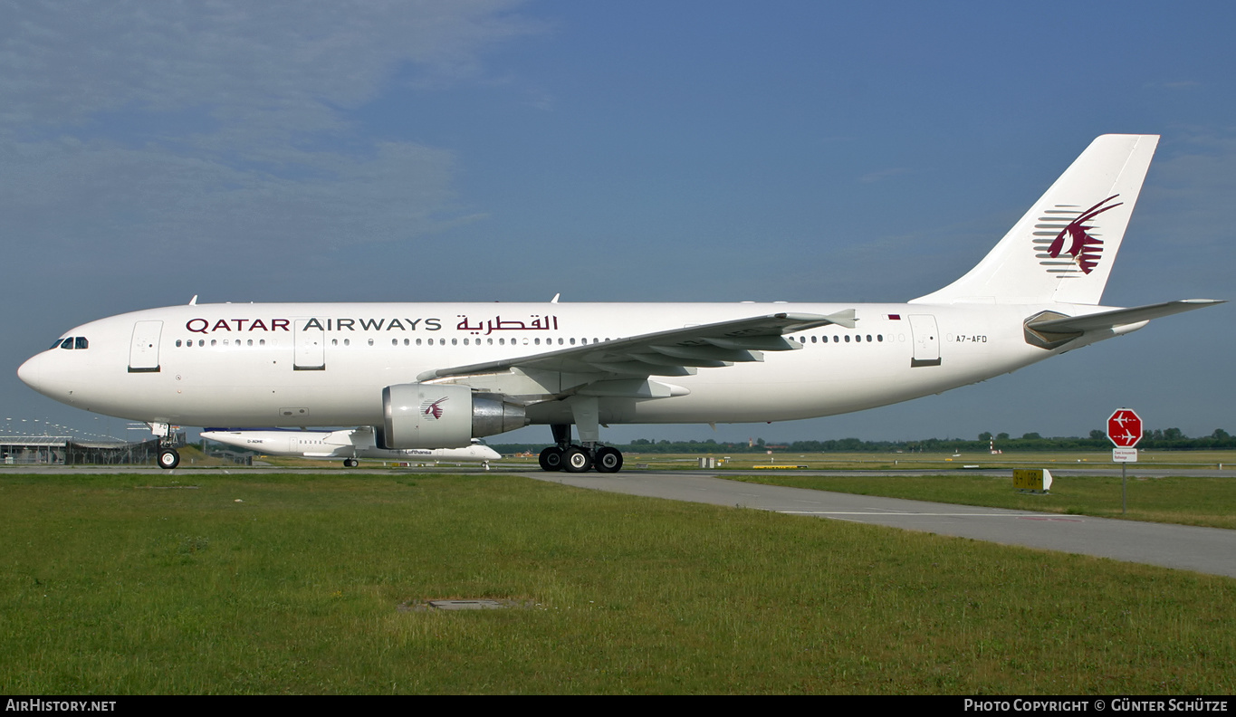 Aircraft Photo of A7-AFD | Airbus A300B4-622R | Qatar Airways | AirHistory.net #288867