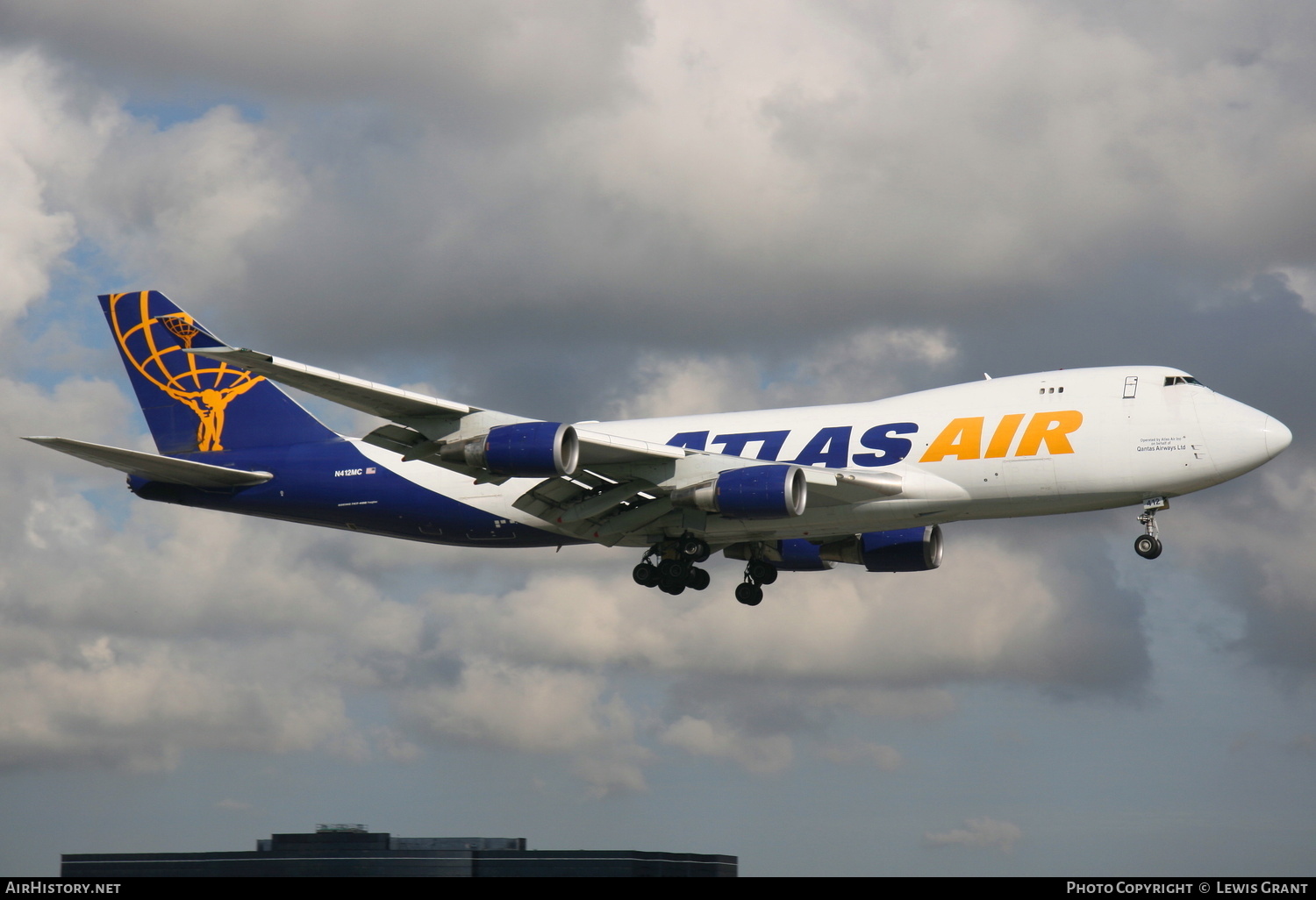 Aircraft Photo of N412MC | Boeing 747-47UF/SCD | Atlas Air | AirHistory.net #288879