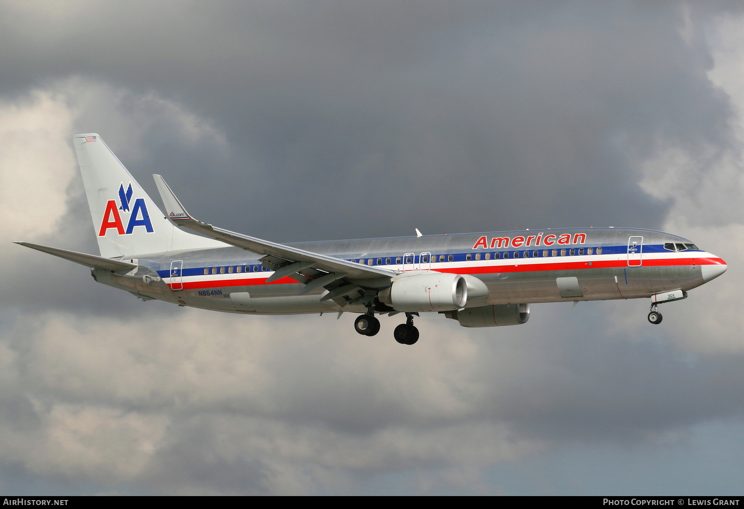 Aircraft Photo of N864NN | Boeing 737-823 | American Airlines | AirHistory.net #288880