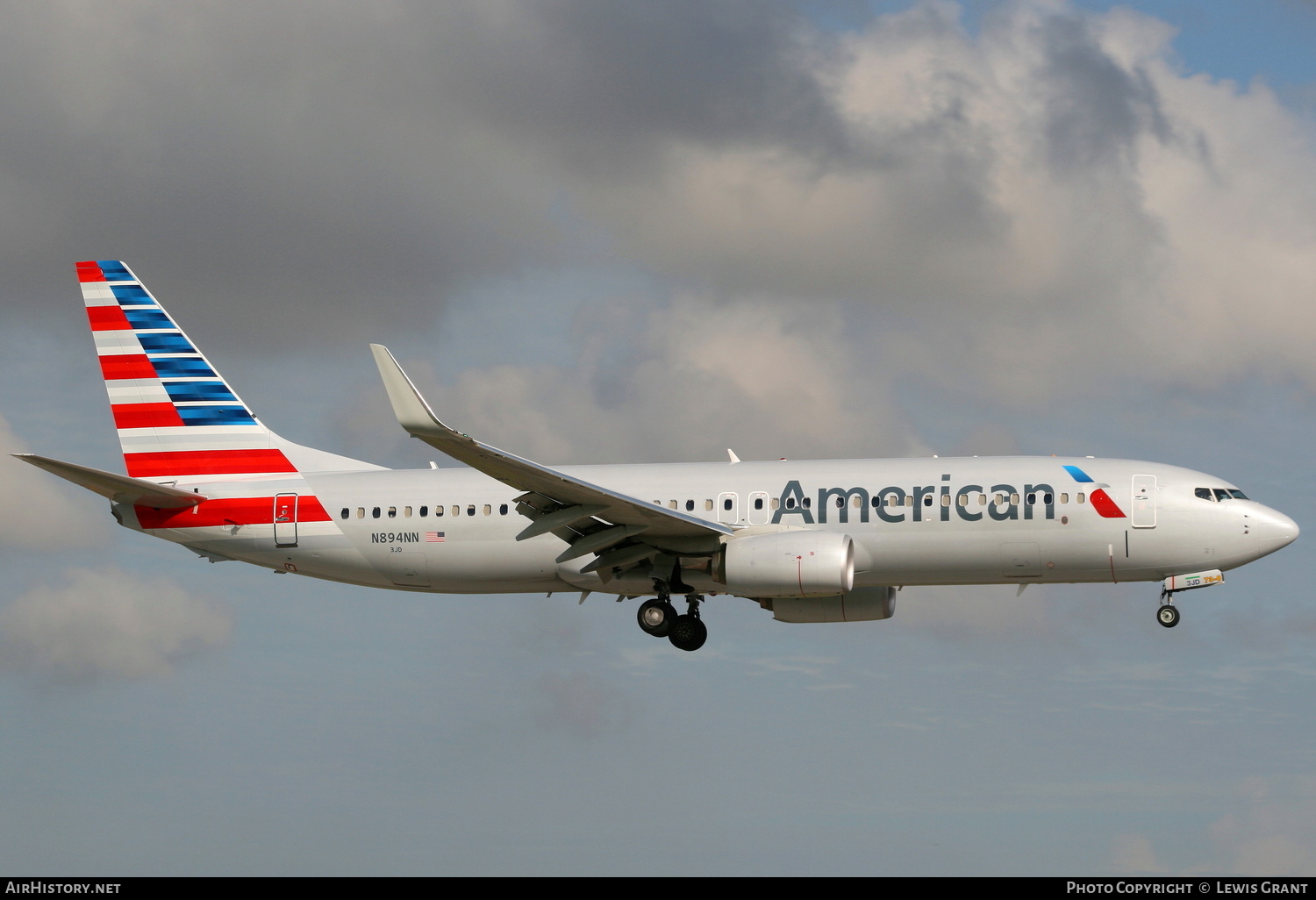 Aircraft Photo of N894NN | Boeing 737-823 | American Airlines | AirHistory.net #288881