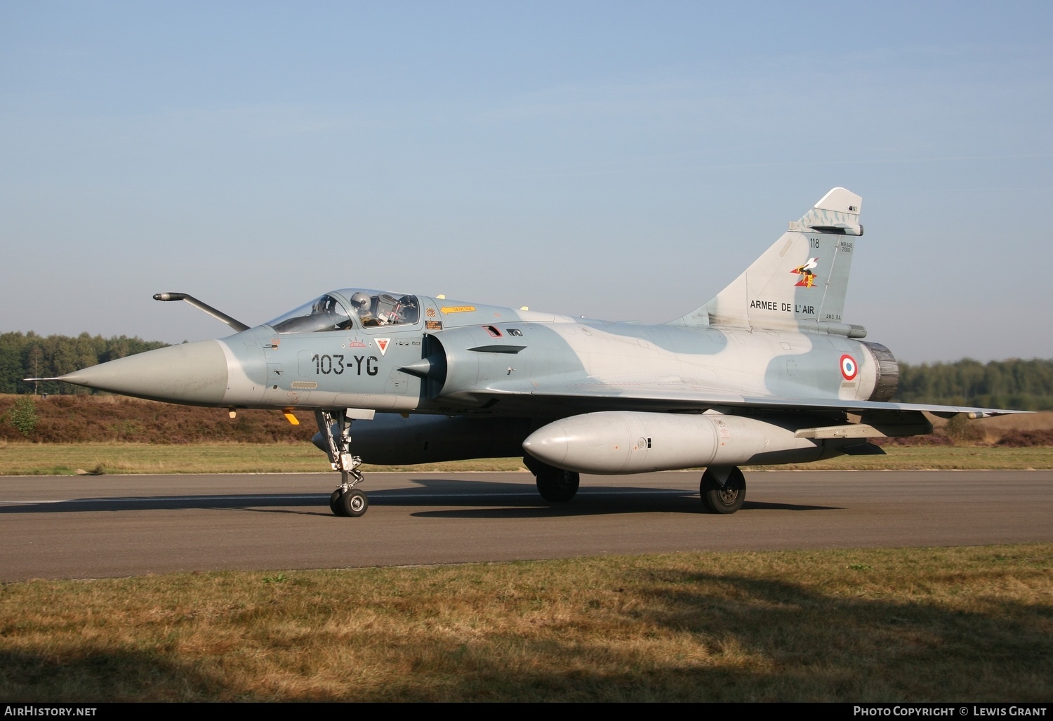 Aircraft Photo of 118 | Dassault Mirage 2000C | France - Air Force | AirHistory.net #288894