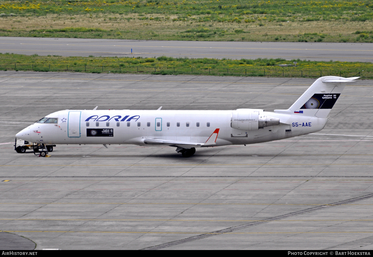 Aircraft Photo of S5-AAE | Bombardier CRJ-200 (CL-600-2B19) | Adria Airways | AirHistory.net #288898