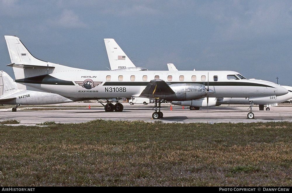 Aircraft Photo of N3108B | Fairchild Swearingen SA-227AC Metro III | Merlin Express | AirHistory.net #288904