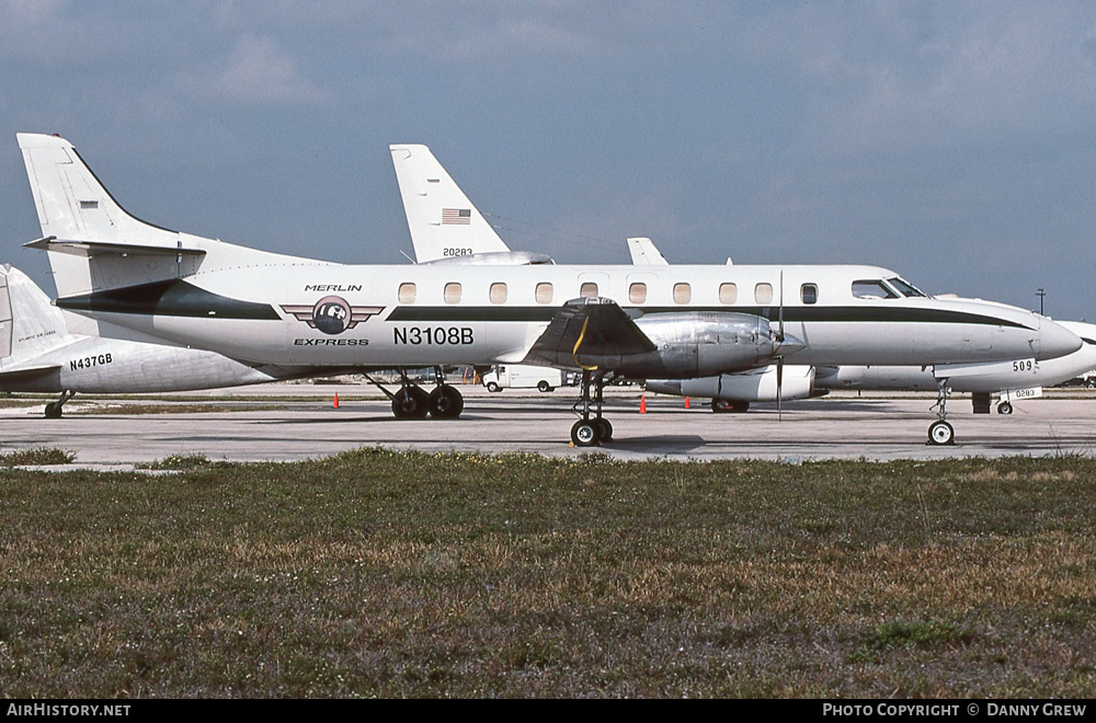Aircraft Photo of N3108B | Fairchild Swearingen SA-227AC Metro III | Merlin Express | AirHistory.net #288904
