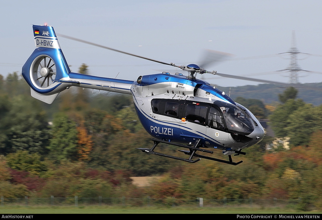 Aircraft Photo of D-HBWZ | Airbus Helicopters H-145 (BK-117D-2) | Polizei | AirHistory.net #288906