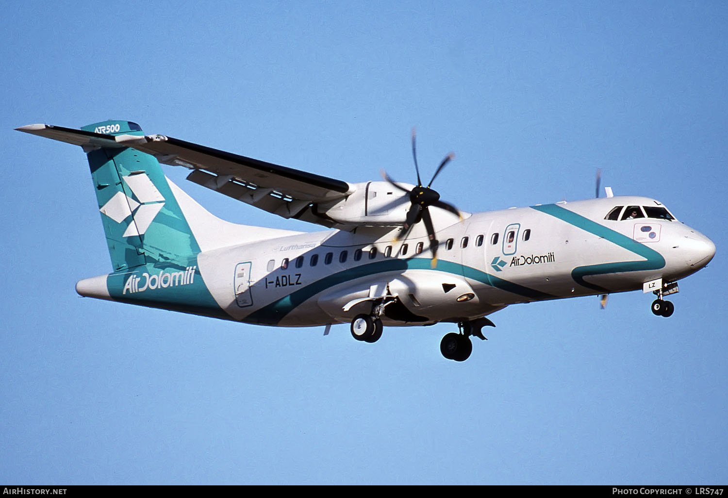 Aircraft Photo of I-ADLZ | ATR ATR-42-500 | Air Dolomiti | AirHistory.net #288909