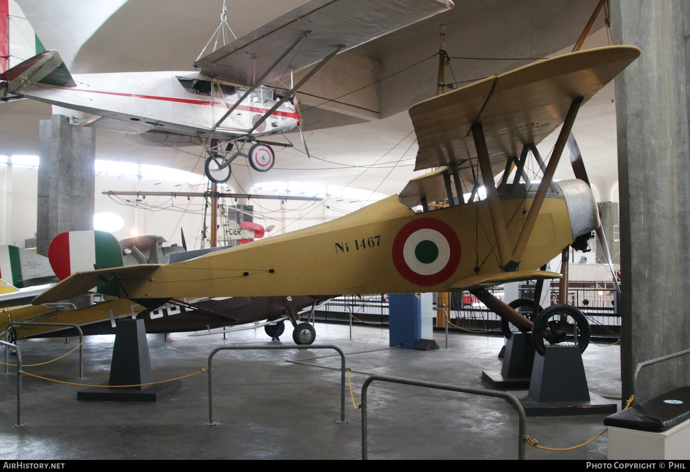 Aircraft Photo of NI1467 | Nieuport-Macchi 10 | Italy - Air Force | AirHistory.net #288926