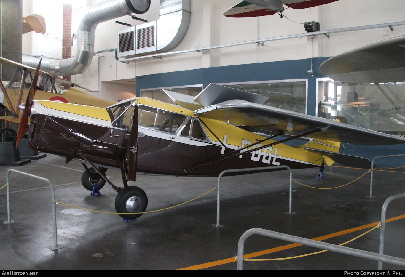 Aircraft Photo of I-FOGL | De Havilland D.H. 80A Puss Moth | AirHistory.net #288927