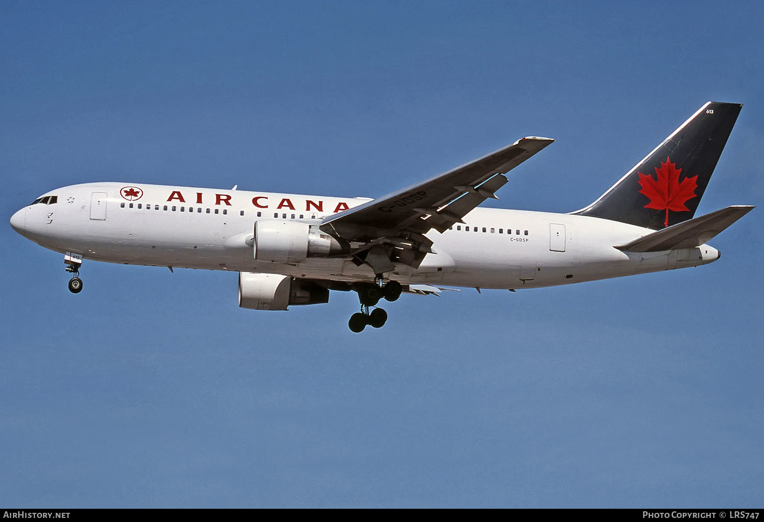 Aircraft Photo of C-GDSP | Boeing 767-233 | Air Canada | AirHistory.net #288934