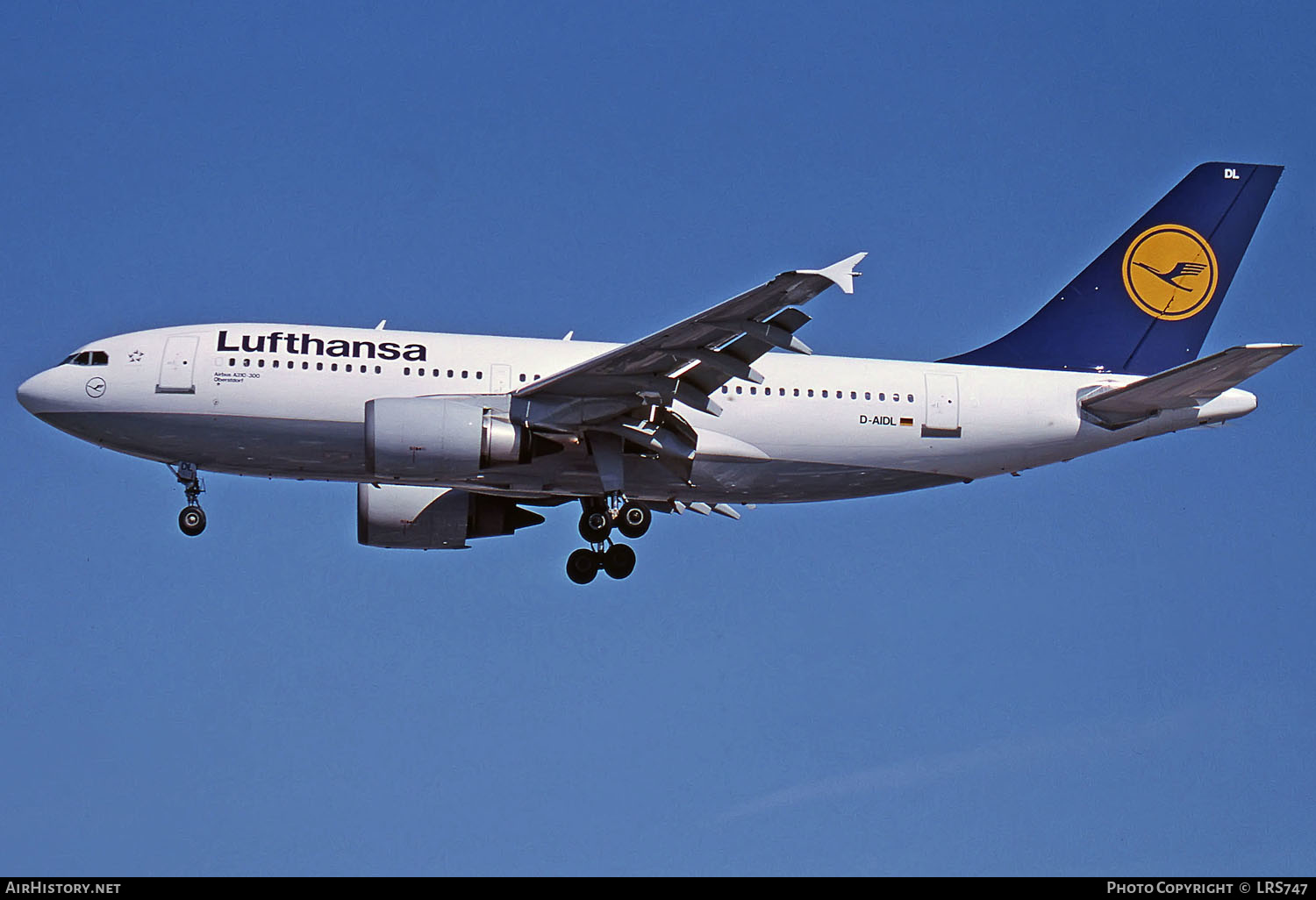 Aircraft Photo of D-AIDL | Airbus A310-304 | Lufthansa | AirHistory.net #288939