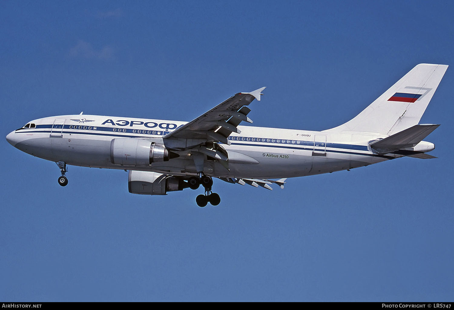 Aircraft Photo of F-OGQU | Airbus A310-308 | Aeroflot | AirHistory.net #288941