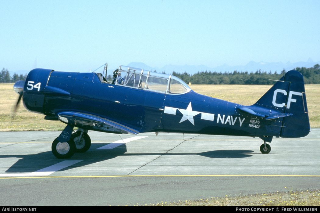 Aircraft Photo of N154CF | North American SNJ-5 Texan | USA - Navy | AirHistory.net #288947