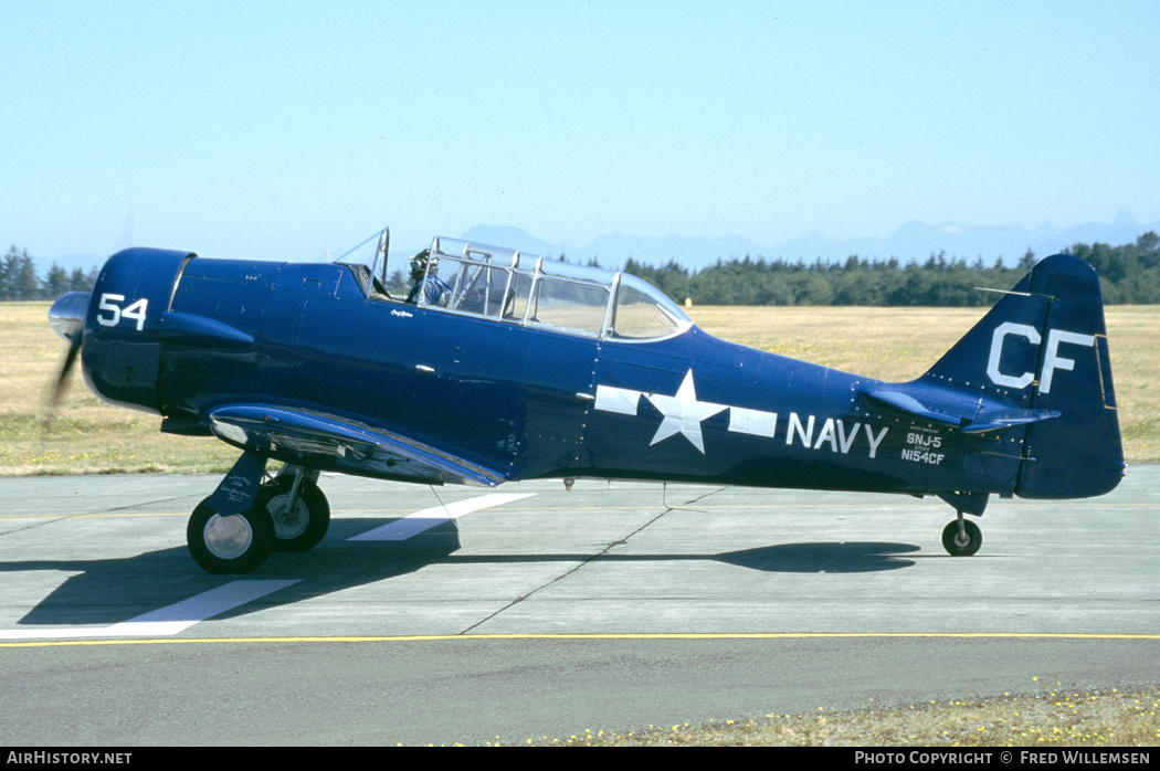 Aircraft Photo of N154CF | North American SNJ-5 Texan | USA - Navy | AirHistory.net #288947