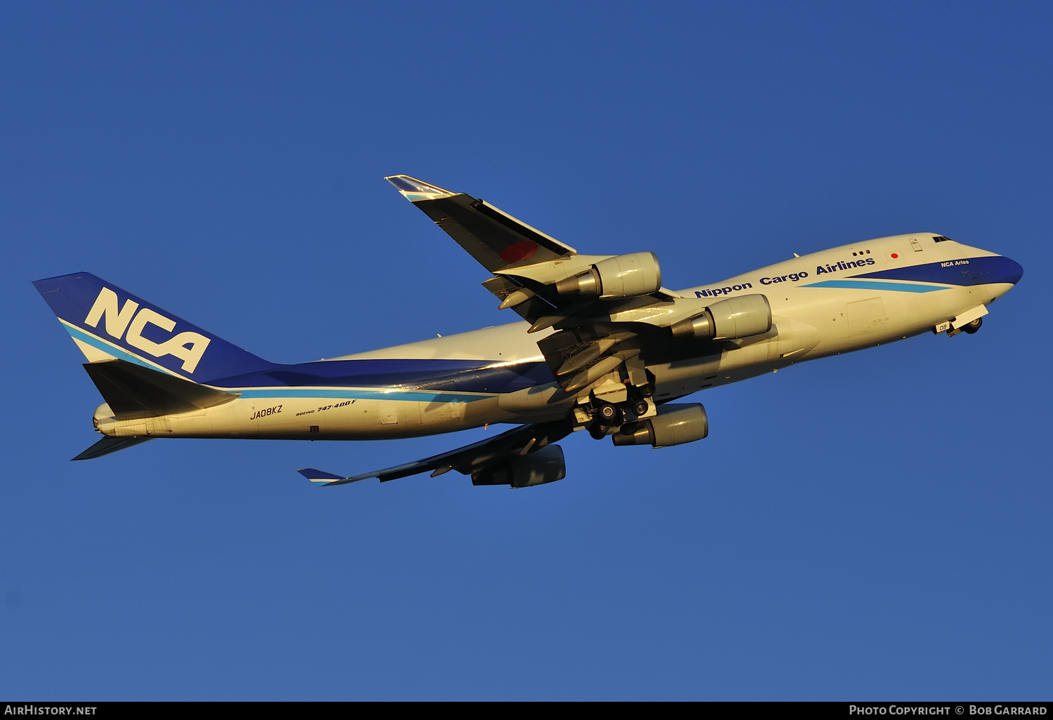 Aircraft Photo of JA08KZ | Boeing 747-4KZF/SCD | Nippon Cargo Airlines - NCA | AirHistory.net #288949