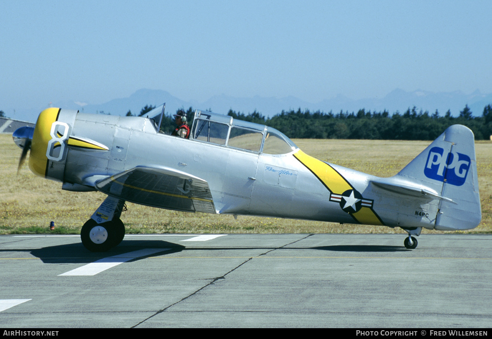 Aircraft Photo of N4RC | North American SNJ-6 Texan | AirHistory.net #288950