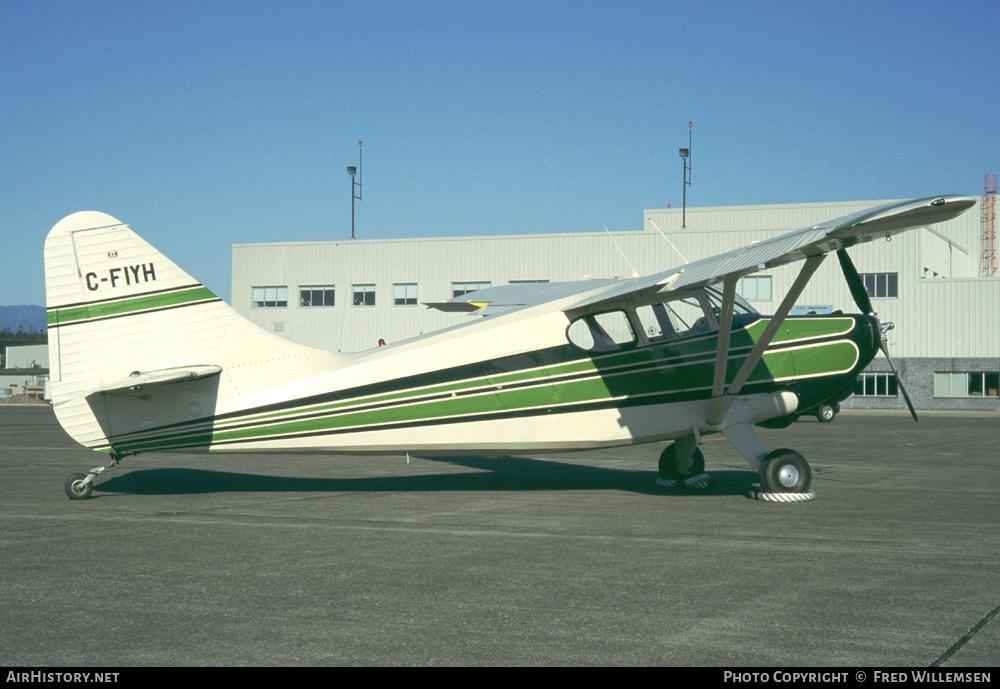 Aircraft Photo of C-FIYH | Stinson 108 | AirHistory.net #288951