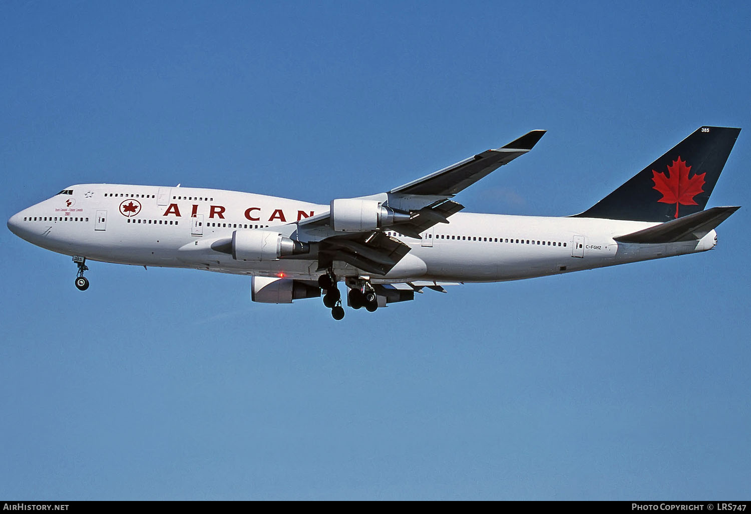 Aircraft Photo of C-FGHZ | Boeing 747-4F6 | Air Canada | AirHistory.net #288957