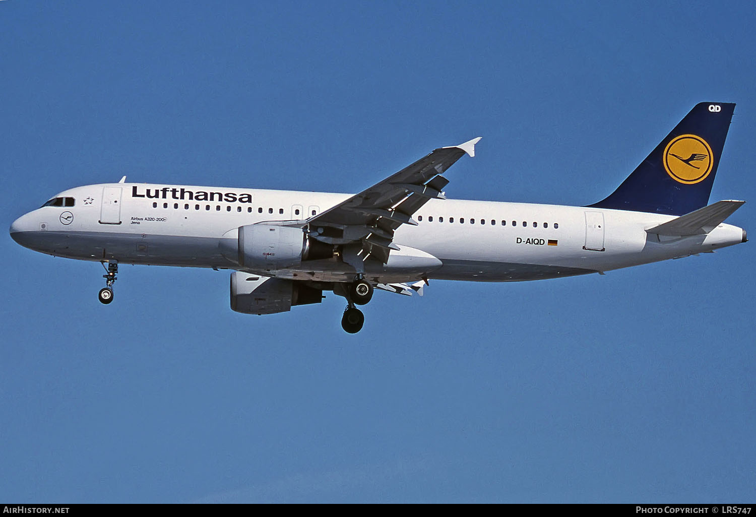 Aircraft Photo of D-AIQD | Airbus A320-211 | Lufthansa | AirHistory.net #288959