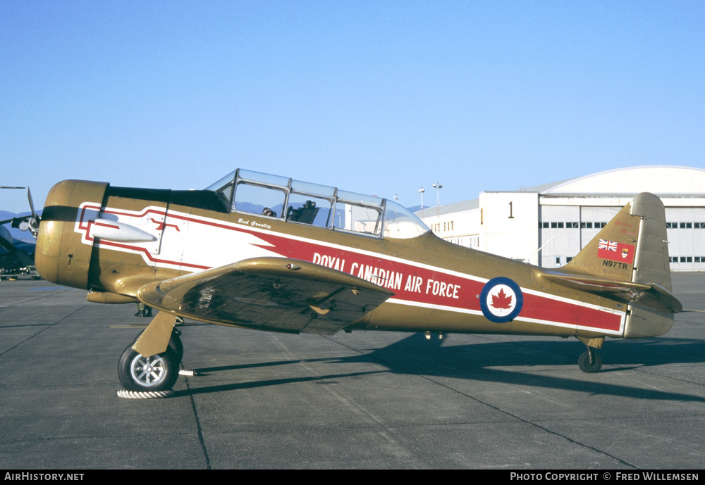 Aircraft Photo of N97TR | North American AT-6C Texan | Canada - Air Force | AirHistory.net #288964