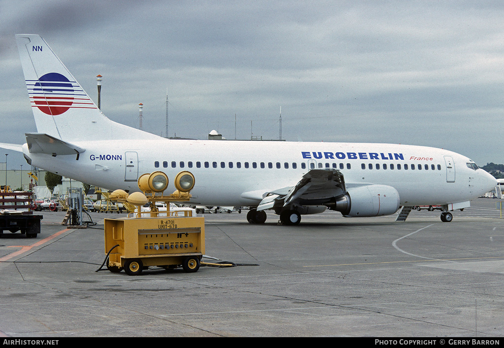 Aircraft Photo of G-MONN | Boeing 737-33A | Euroberlin France | AirHistory.net #288969