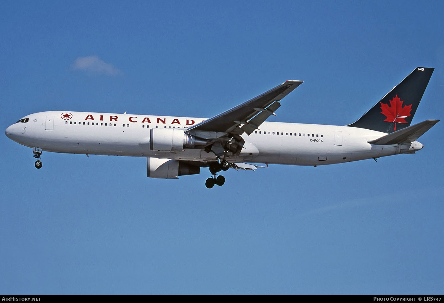 Aircraft Photo of C-FOCA | Boeing 767-375/ER | Air Canada | AirHistory.net #288971
