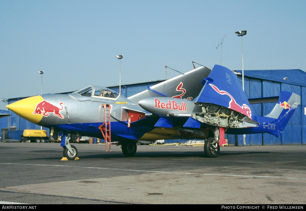 Aircraft Photo of G-CVIX | De Havilland D.H. 110 Sea Vixen D3 | Red Bull | AirHistory.net #288982