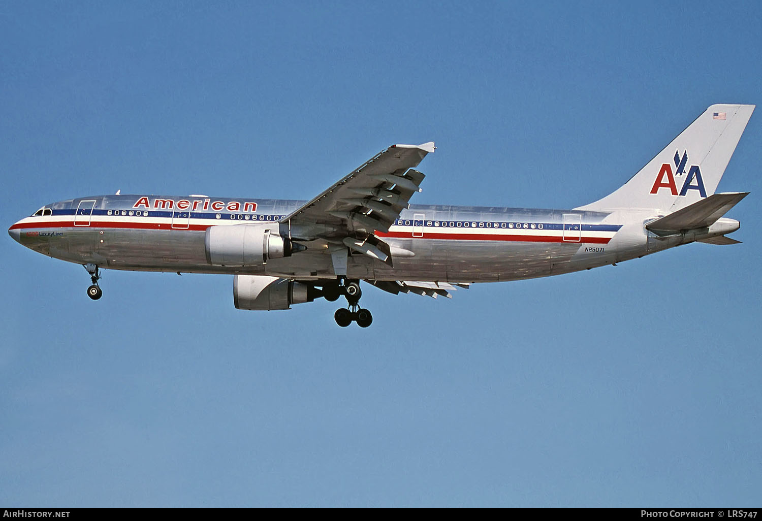Aircraft Photo of N25071 | Airbus A300B4-605R | American Airlines | AirHistory.net #288983