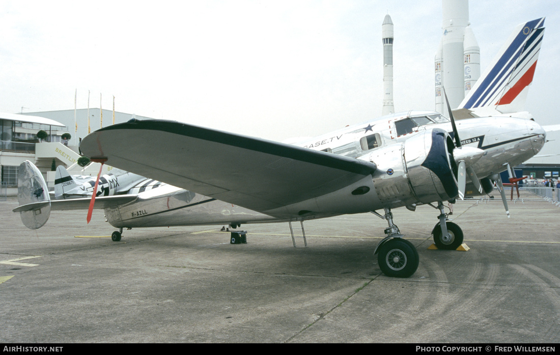 Aircraft Photo of F-AZLL | Lockheed 12-A Electra Junior | Pegase TV | AirHistory.net #288988