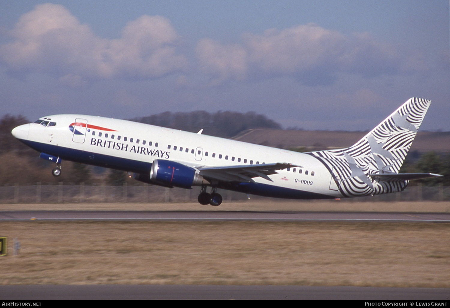 Aircraft Photo of G-ODUS | Boeing 737-36Q | British Airways | AirHistory.net #288992
