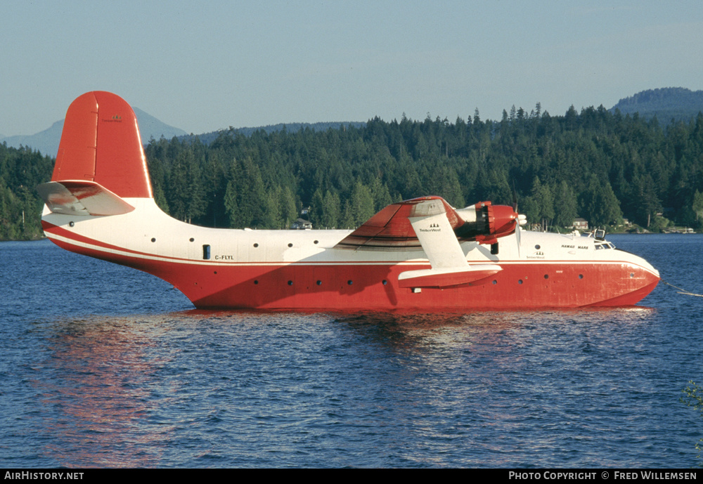 Aircraft Photo of C-FLYL | Martin JRM-3/AT Mars | TimberWest | AirHistory.net #288995