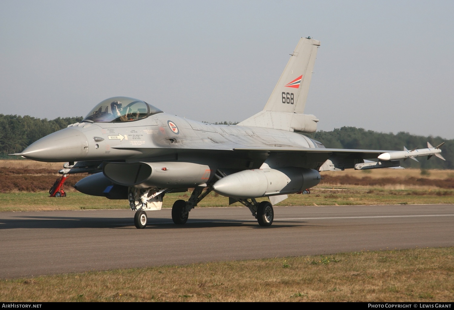 Aircraft Photo of 668 | General Dynamics F-16AM Fighting Falcon | Norway - Air Force | AirHistory.net #289000