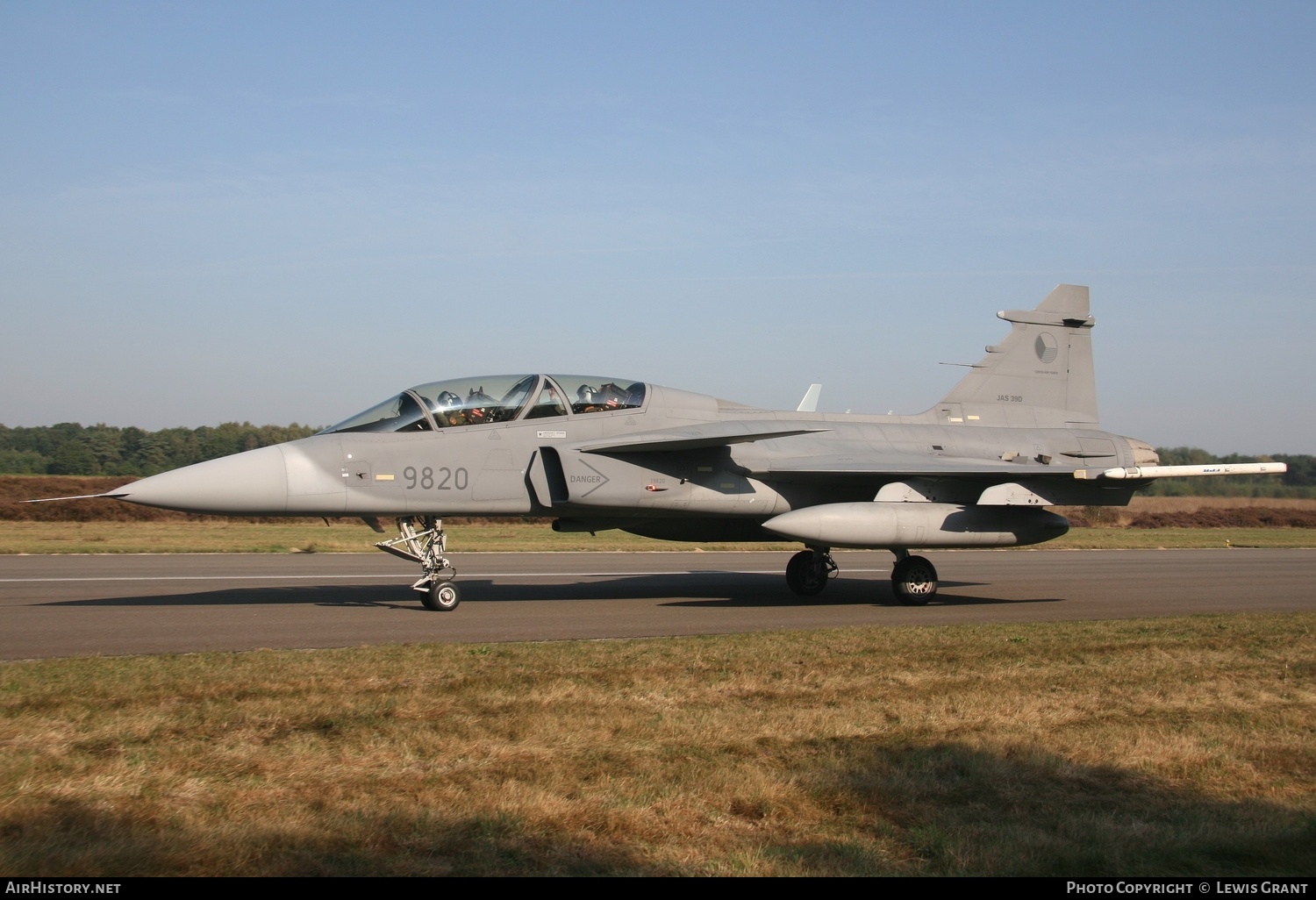 Aircraft Photo of 9820 | Saab JAS 39D Gripen | Czechia - Air Force | AirHistory.net #289004