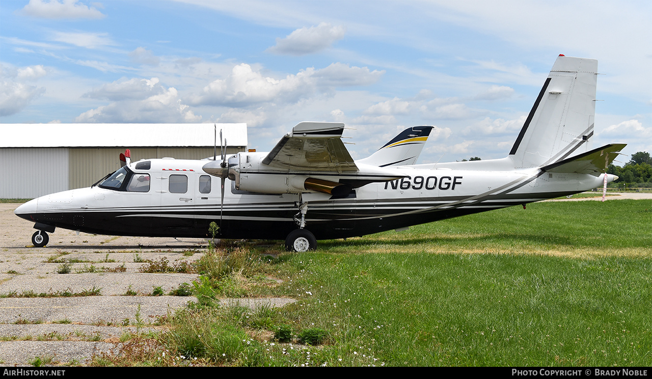 Aircraft Photo of N690GF | Rockwell 690B Turbo Commander | AirHistory.net #289009