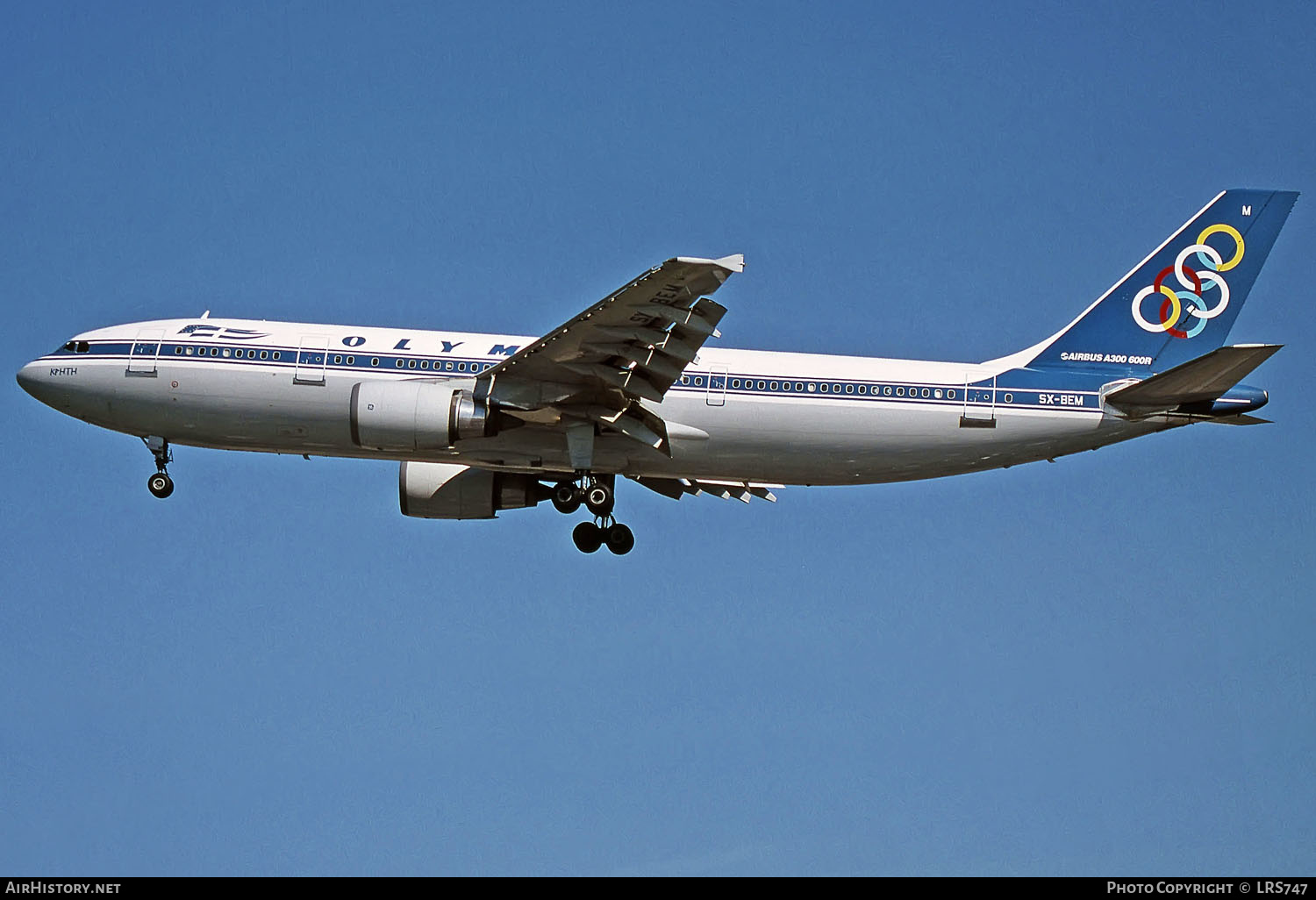 Aircraft Photo of SX-BEM | Airbus A300B4-605R | Olympic | AirHistory.net #289026