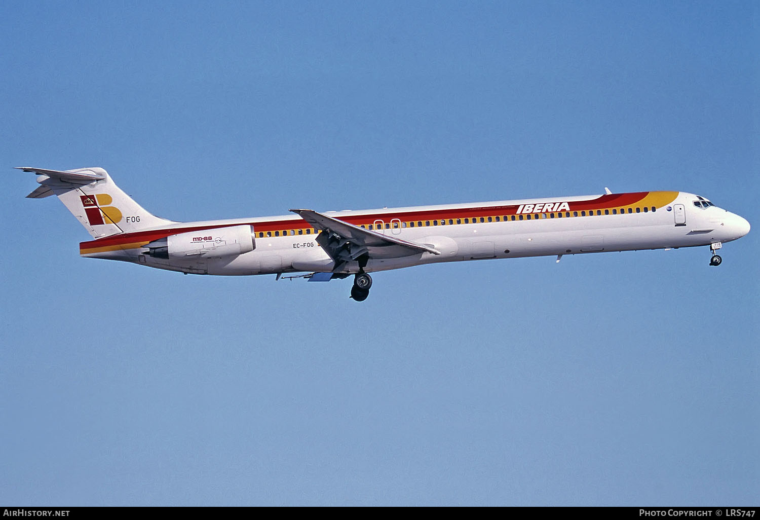 Aircraft Photo of EC-FOG | McDonnell Douglas MD-88 | Iberia | AirHistory.net #289031