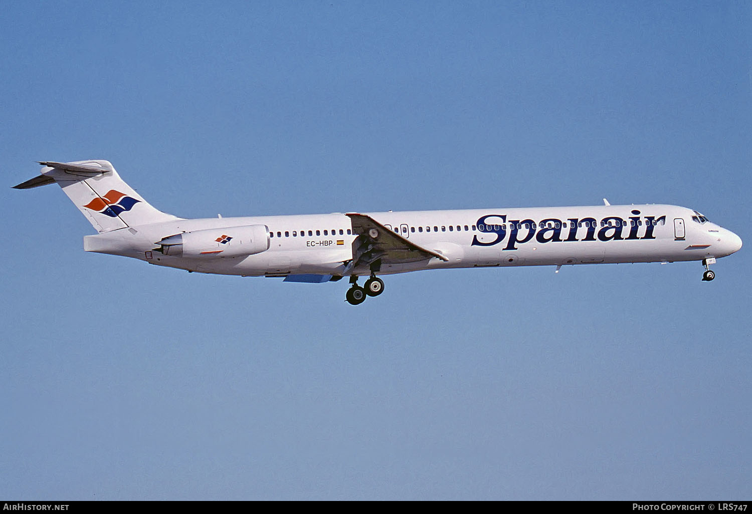 Aircraft Photo of EC-HBP | McDonnell Douglas MD-83 (DC-9-83) | Spanair | AirHistory.net #289036