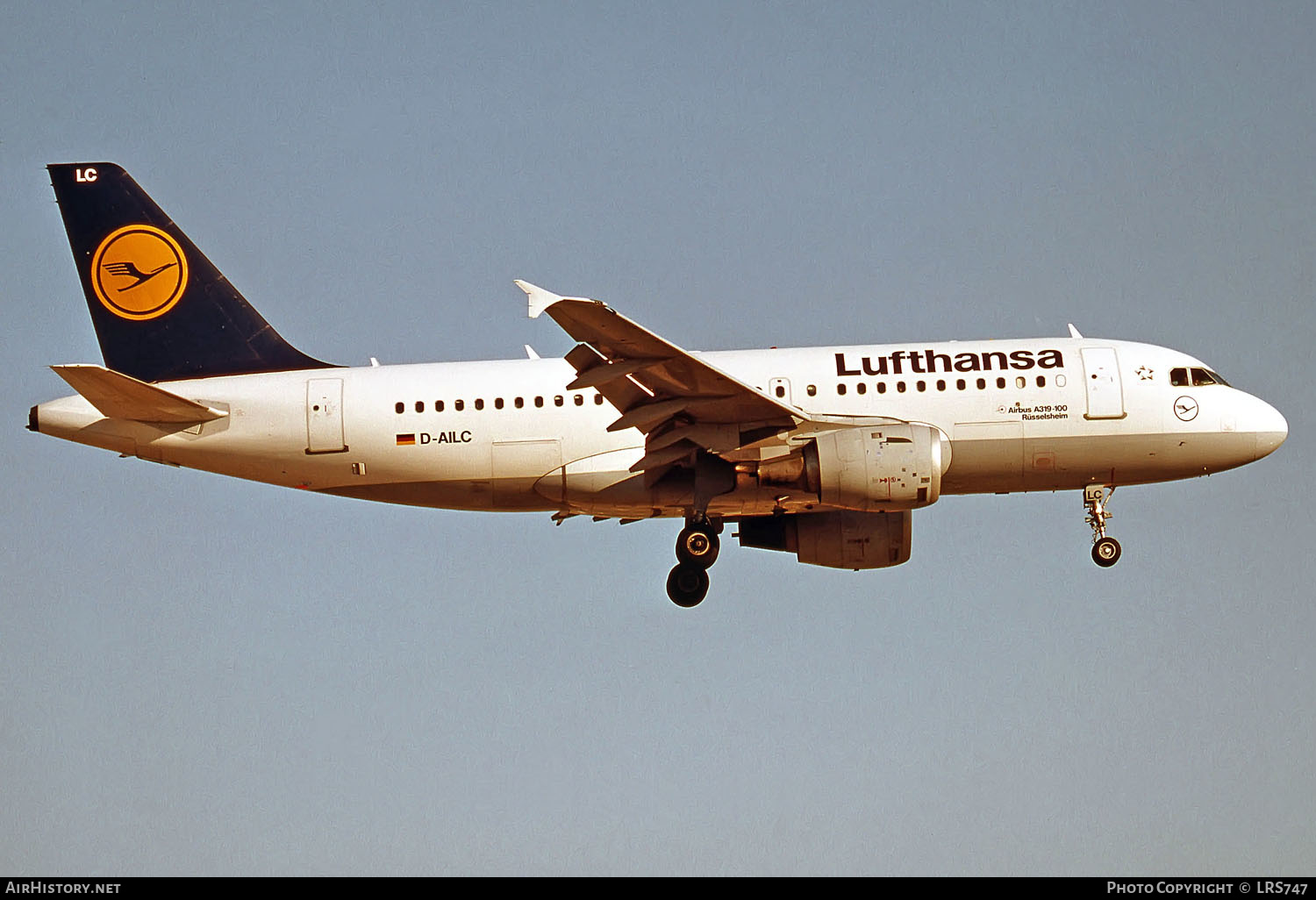Aircraft Photo of D-AILC | Airbus A319-114 | Lufthansa | AirHistory.net #289045