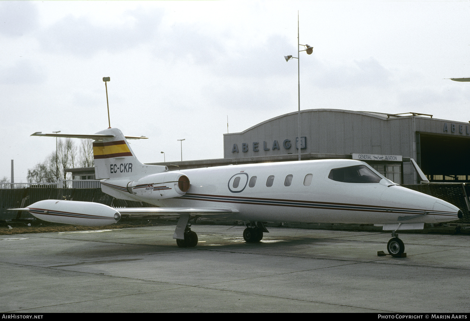 Aircraft Photo of EC-CKR | Gates Learjet 25B | MAC Aviation | AirHistory.net #289046