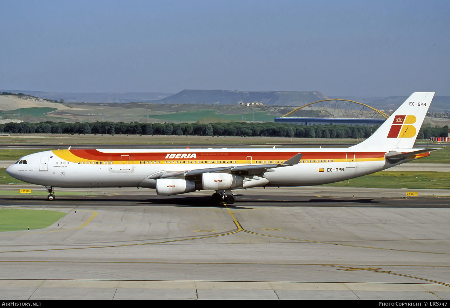 Aircraft Photo of EC-GPB | Airbus A340-313X | Iberia | AirHistory.net #289047