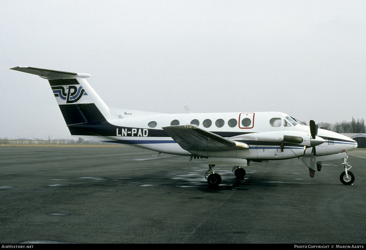 Aircraft Photo of LN-PAD | Beech 200 Super King Air | Partnair | AirHistory.net #289050