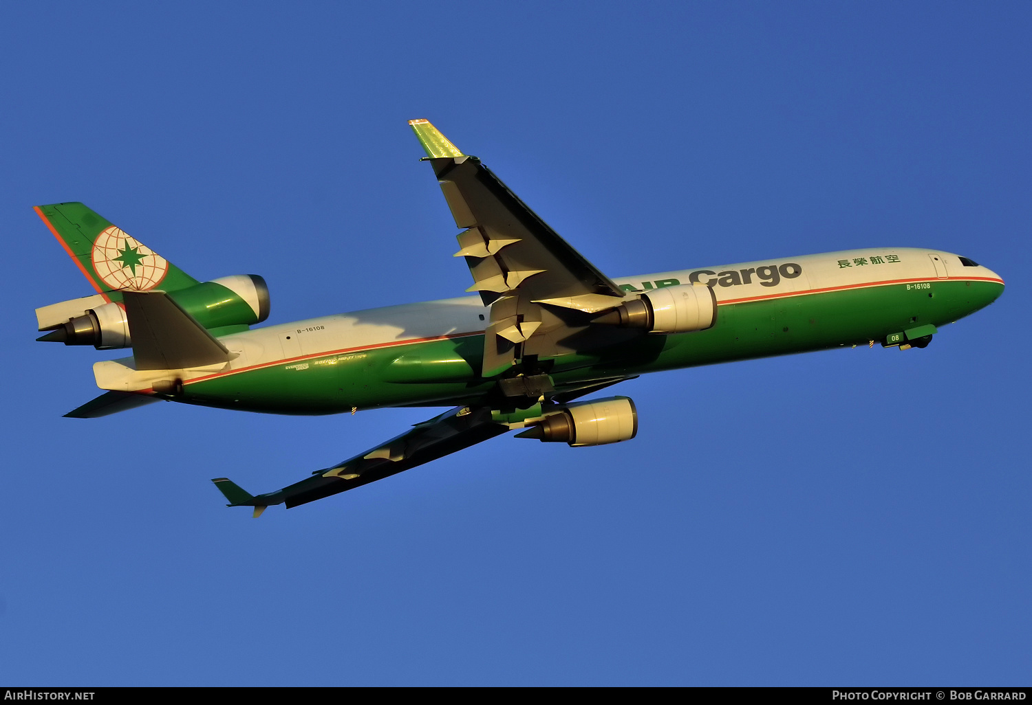 Aircraft Photo of B-16108 | McDonnell Douglas MD-11F | EVA Air Cargo | AirHistory.net #289064