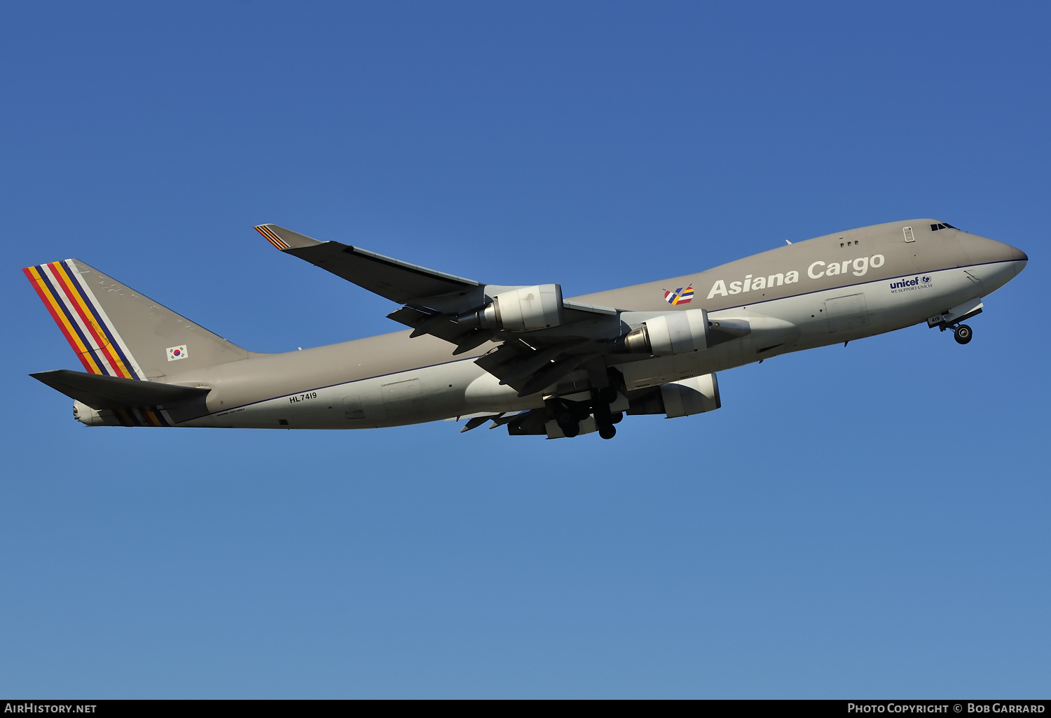 Aircraft Photo of HL7419 | Boeing 747-48EF/SCD | Asiana Airlines Cargo | AirHistory.net #289087