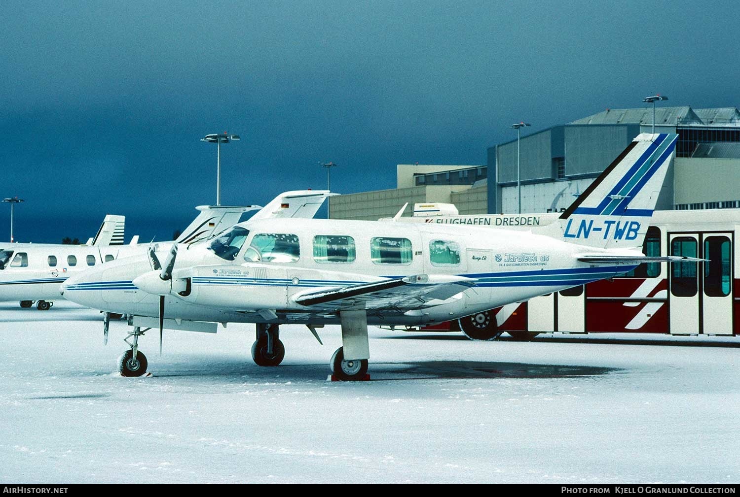 Aircraft Photo of LN-TWB | Piper PA-31-325 Navajo C/R | Jarotech A/S Oil & Gas Combustion Engineering | AirHistory.net #289089