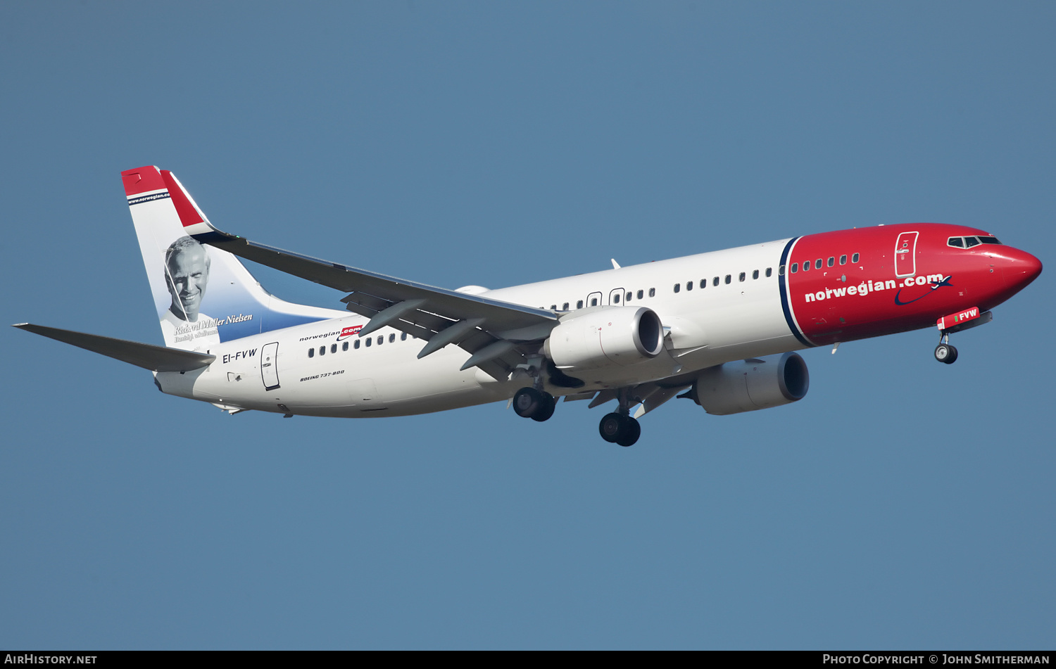 Aircraft Photo of EI-FVW | Boeing 737-800 | Norwegian | AirHistory.net #289094