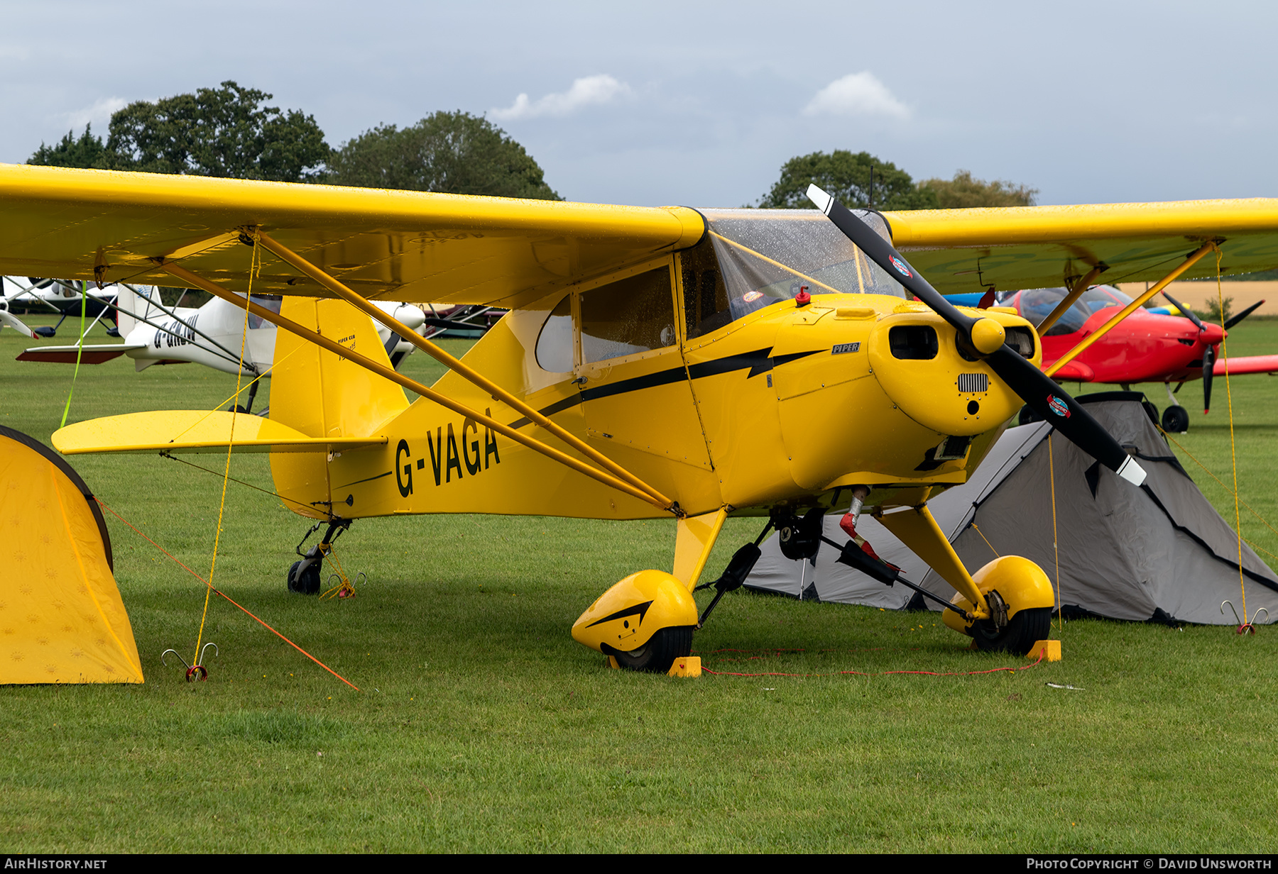 Aircraft Photo of G-VAGA | Piper PA-15 Vagabond | AirHistory.net #289097